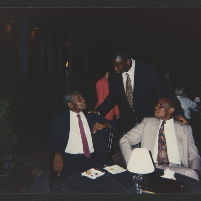 A photo of Venus Jones' father, Russell Davis, and her uncle, Robert.